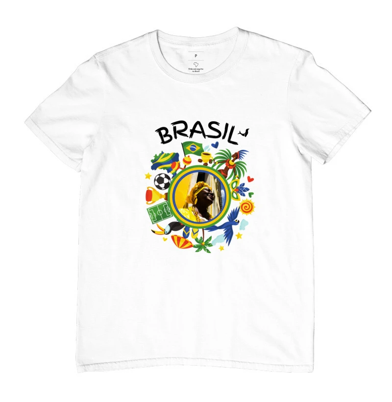 Camiseta Brasil Aesthetic