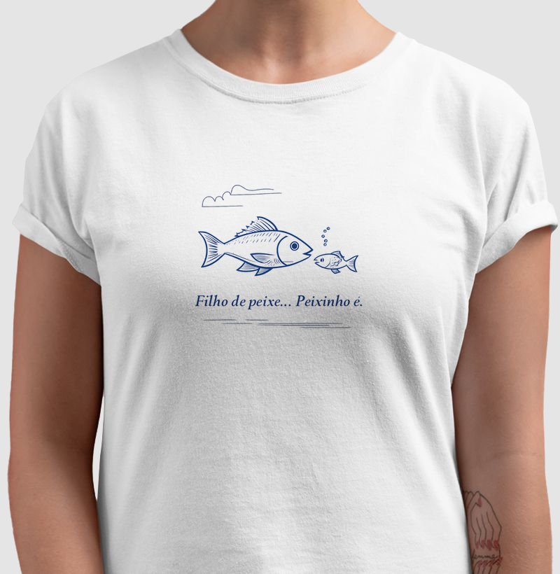 Filho de peixe... Peixinho é.