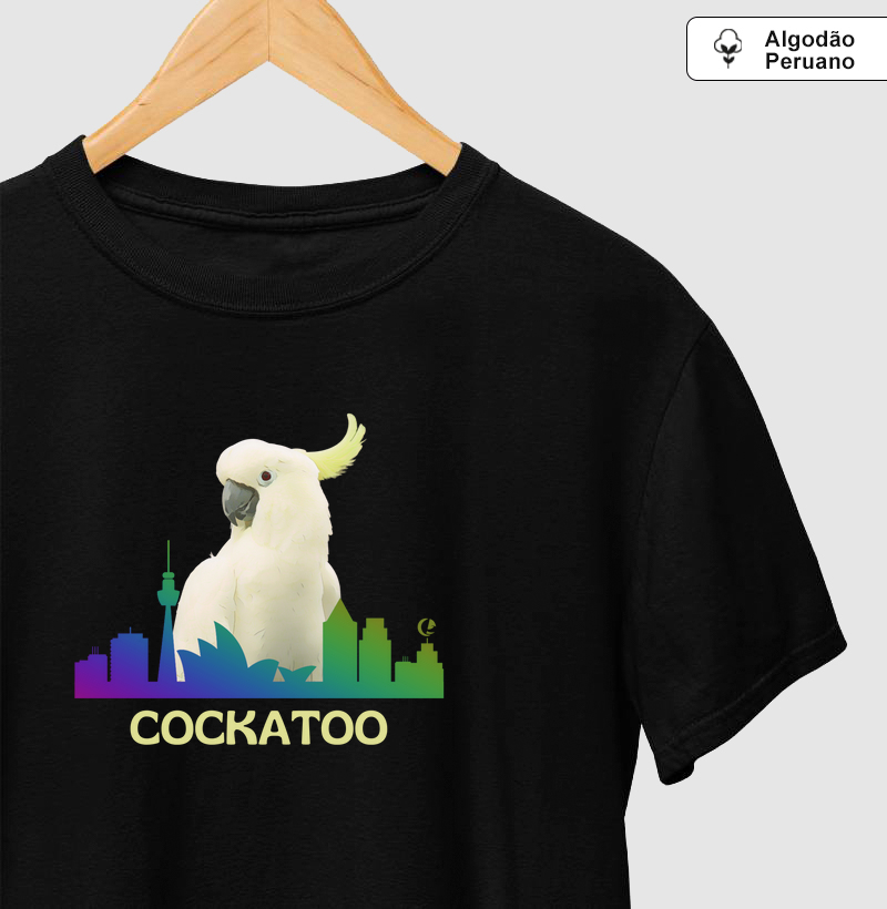 Camiseta Algodão Peruano - Cockatoo