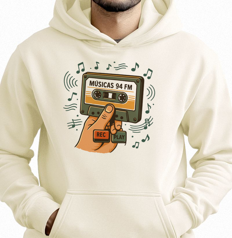 Hoodie Moletom Fita k7