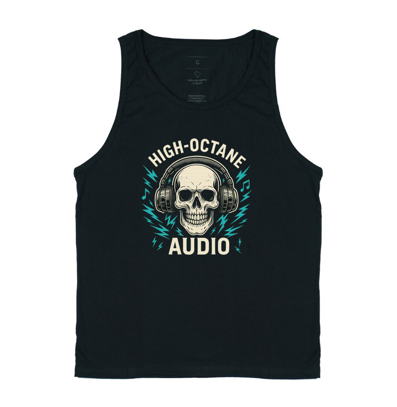 camiseta-garage-motors-kustom-high-octane-audio-caveira-headphones-rock