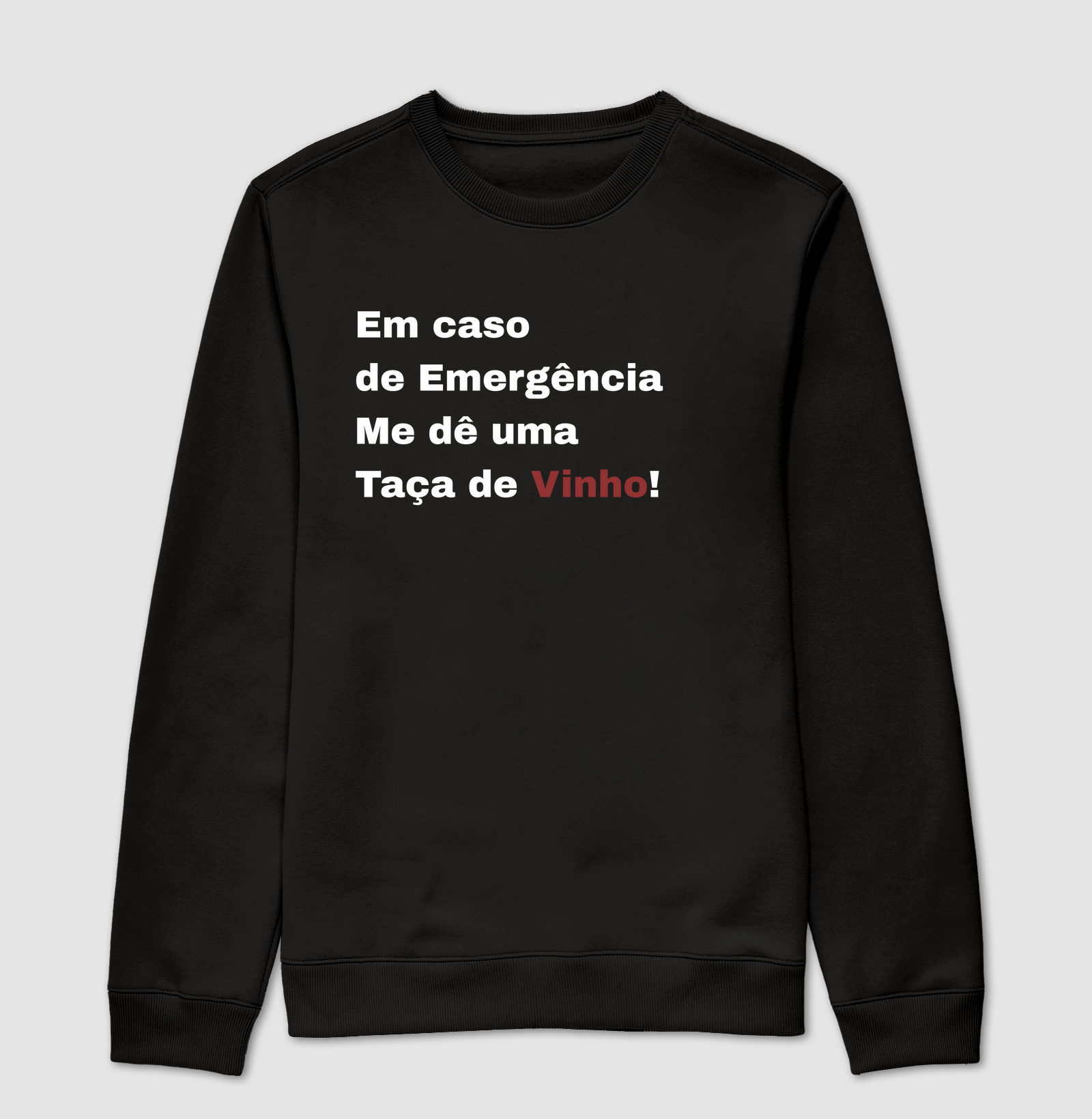 Camiseta Em caso de Emergência