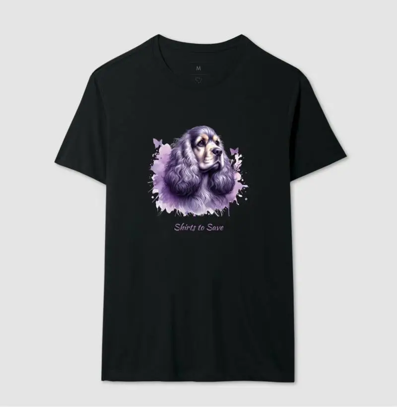 Camiseta Cocker Branco