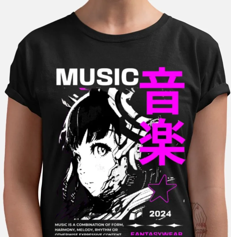 Camiseta Music Y2K