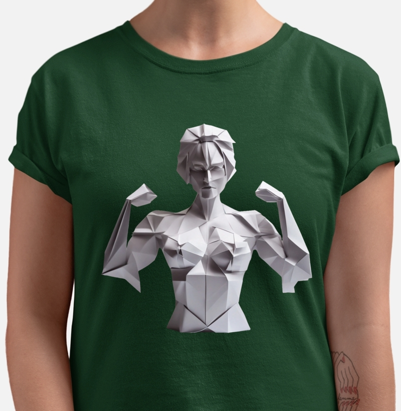Mulher em Origami 