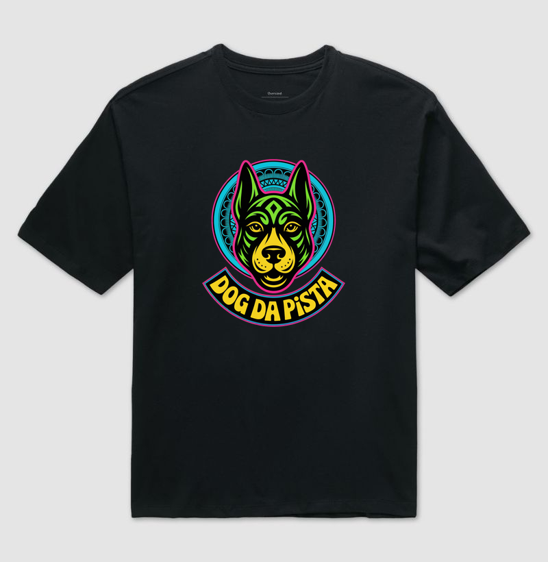 Camiseta Oversized Dog da Pista