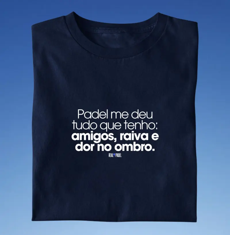 Padel me deu tudo que tenho: amigos, raiva e dor no ombro 