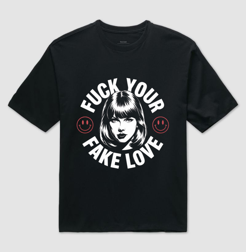 Camiseta "F*ck Your Fake Love" - Swiftie Era