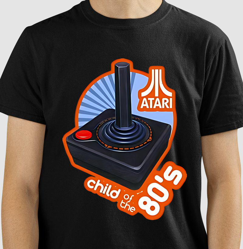 Camiseta Atari Controle