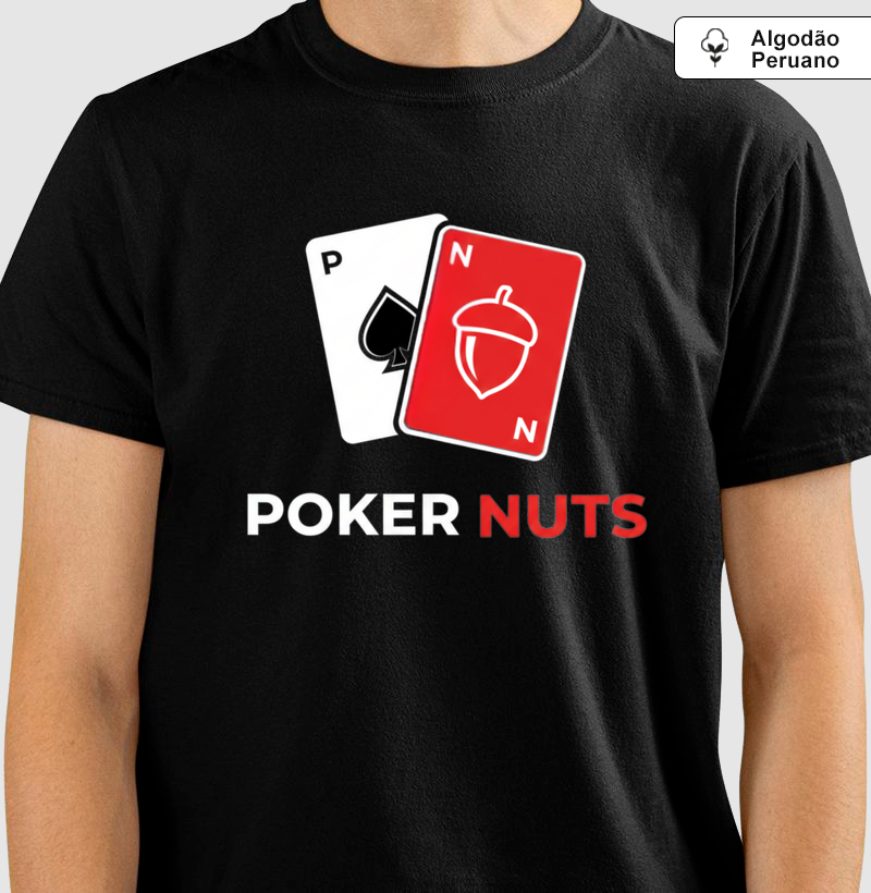 Camiseta Algodão Peruano Poker Nuts