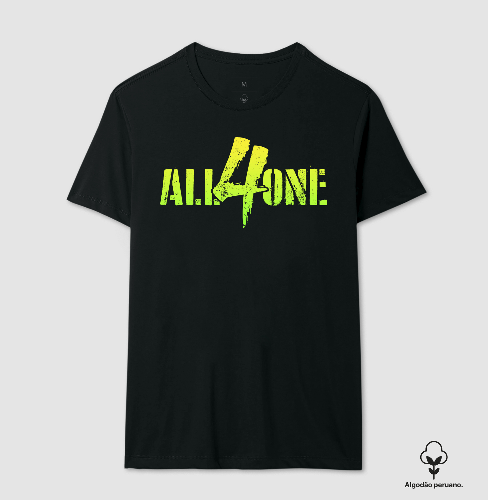 CAMISETA PERUANA ALL4ONE NEON SLIME