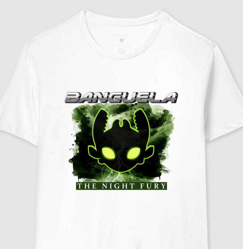 Camiseta Símbolo Banguela (The Night Fury) Verde