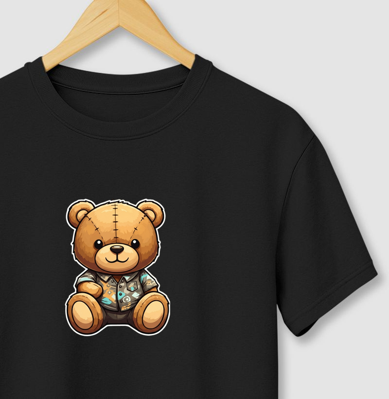 Bear Pride Inside (fundo liso)