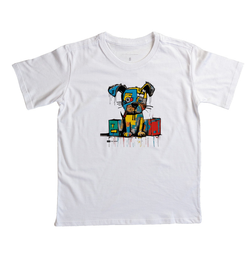 126 - Camiseta infantil algodão - zencolor
