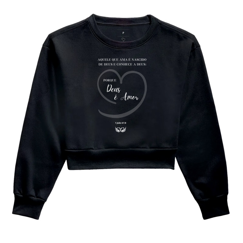 Camiseta Personalizada Aquele que ama é nascido de Deus. 1 João 4.7.