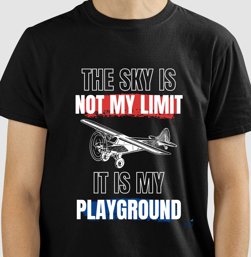 Camiseta - The Sky is my Playground
