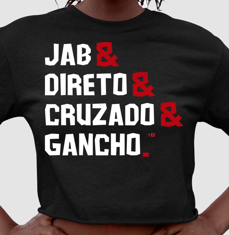 JAB, DIRETO, CRUZADO E GANCHO