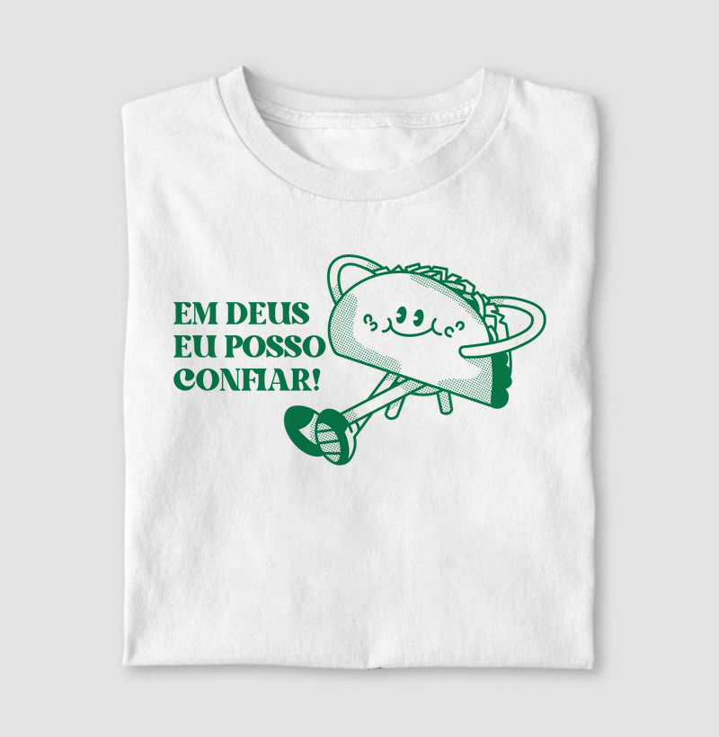 Camiseta Em Deus eu posso confiar