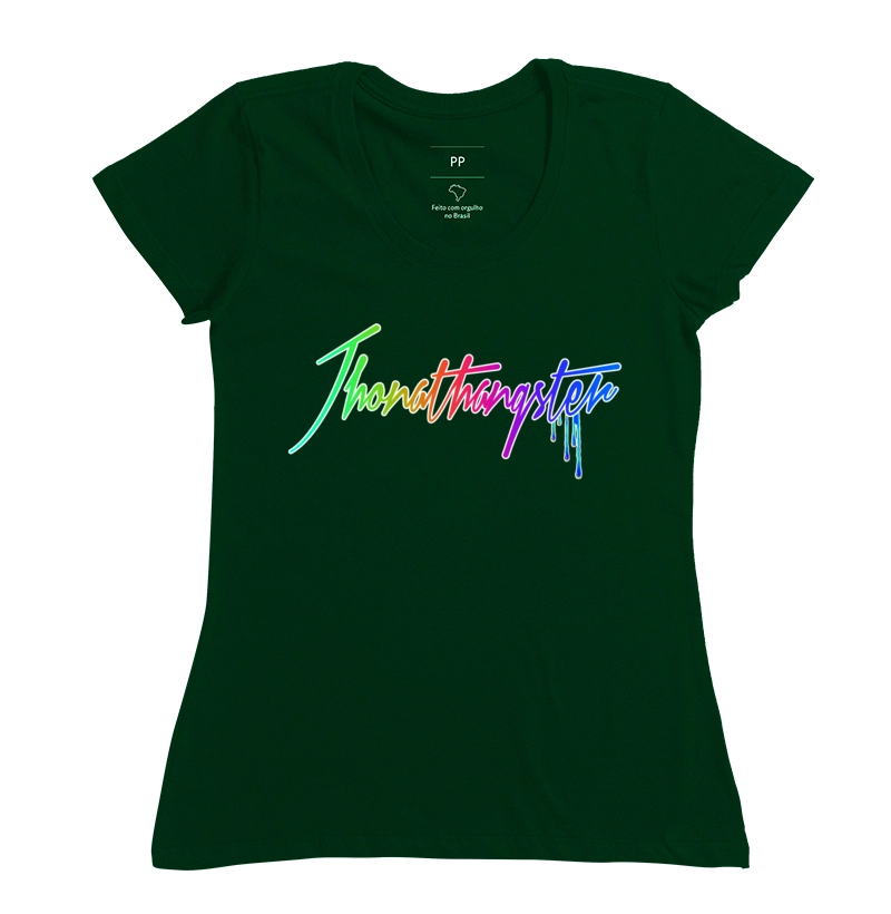 Camiseta feminina Color