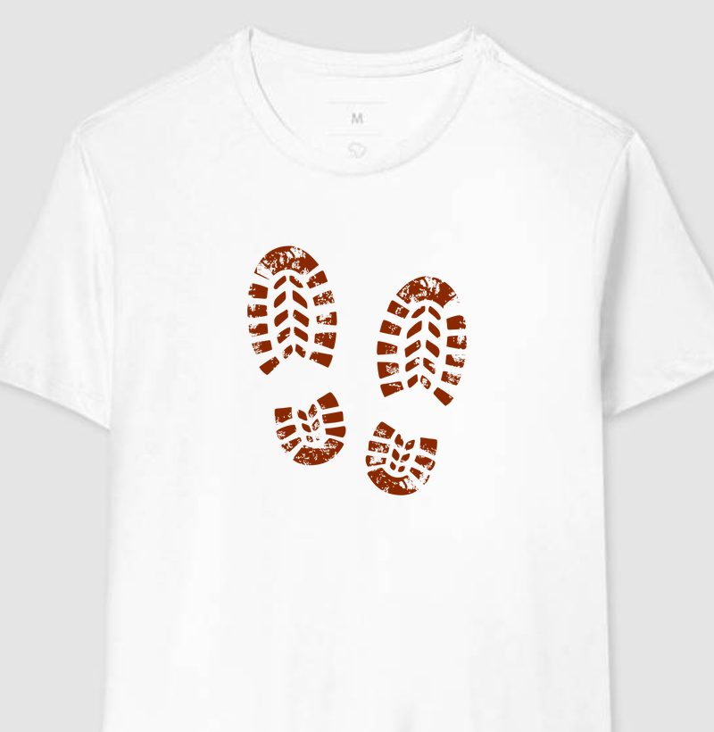 Camiseta Pé na trilha