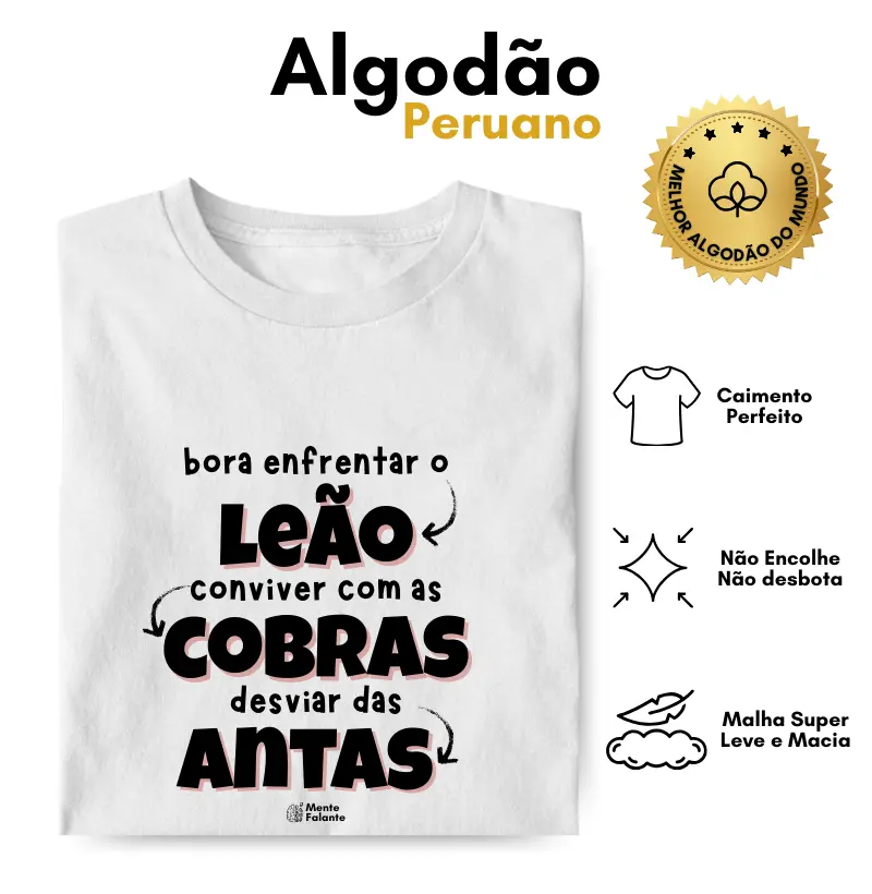 Bora Enfrentar o Leão, Conviver com as Cobras e Desviar das Antas! 