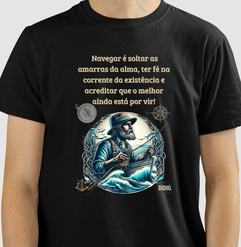 Camiseta navegar é...