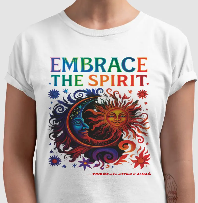 CAMISETA RESERVA.INK MASCULINA E FEMININA TRIBOS.etc YOGA EMBRACE THE SPIRIT
