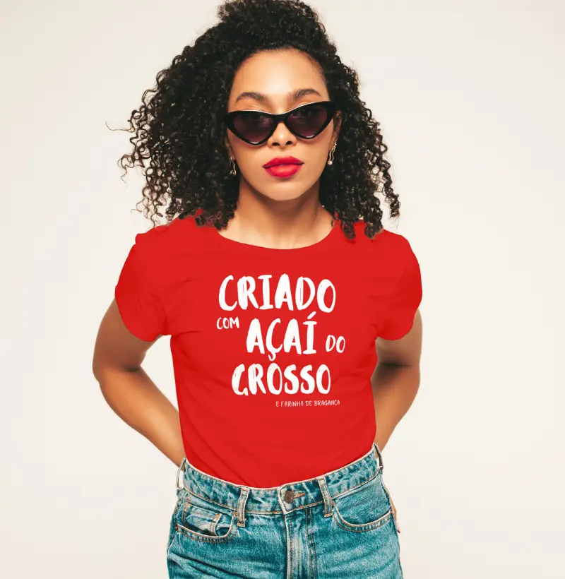 Camiseta Criado com açaí do grosso - Reserva Ink
