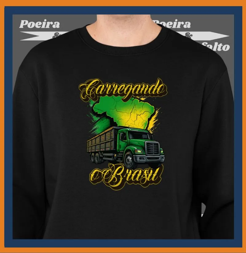 Suéter Carregando o Brasil 