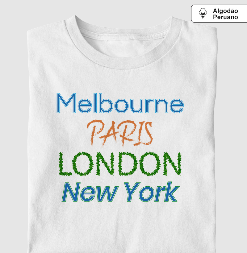 Melbourne, Paris, London, New York