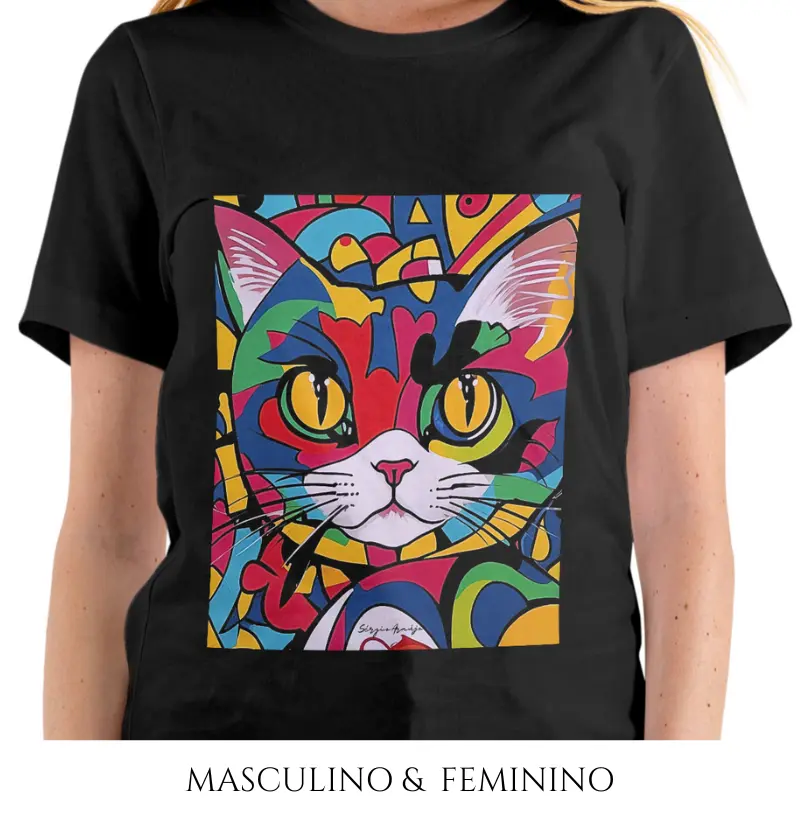 Camiseta Art Cat