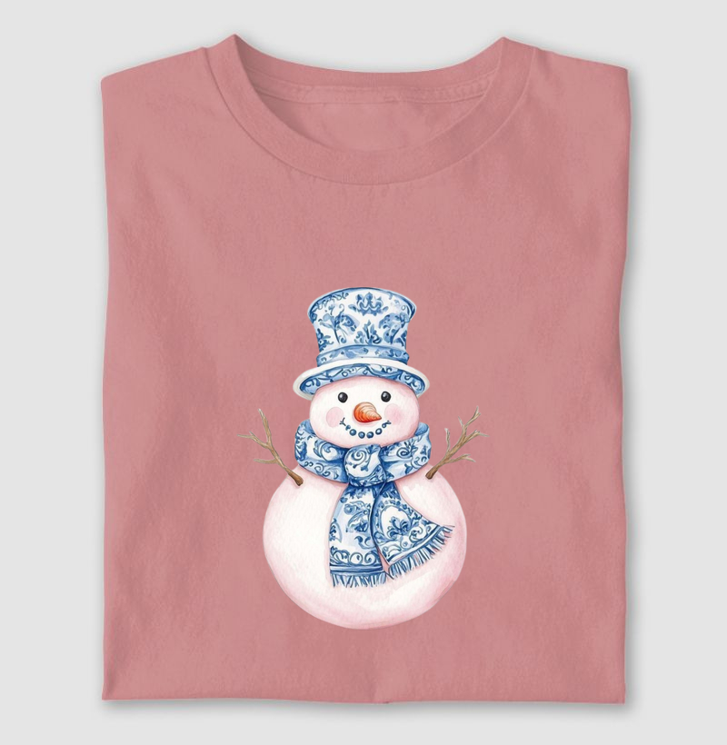 Porcelain Snow Man