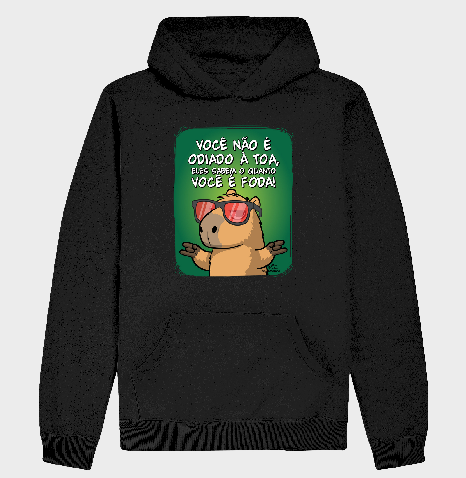 Camiseta Capivara Você é Foda