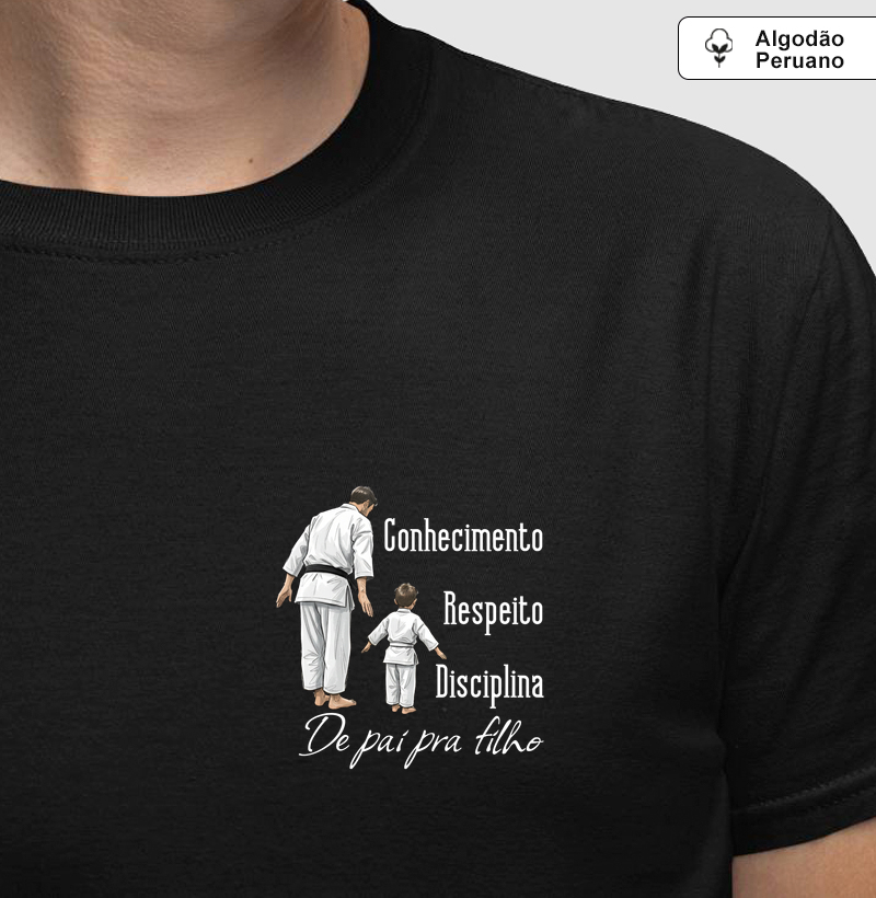 conhecimento, respeito e disciplina de pai pra filho