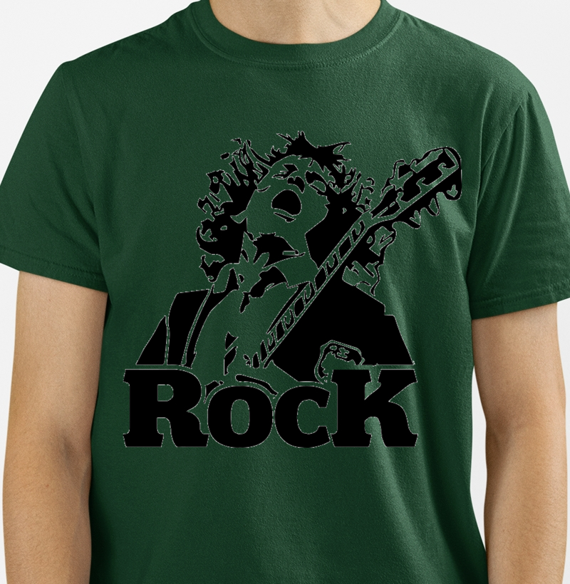 ROCK 100% ALGODÃO NACIONAL