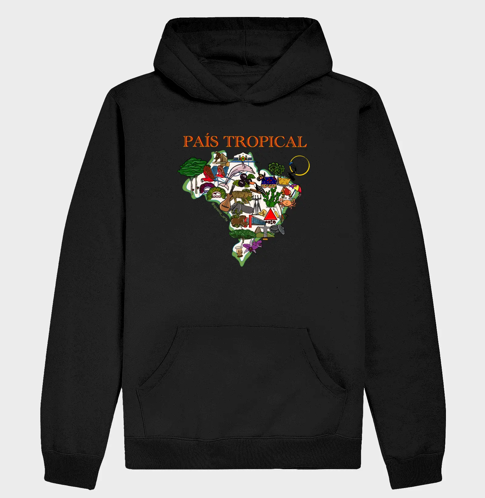 Hoodie Moletom - País Tropical 2.0