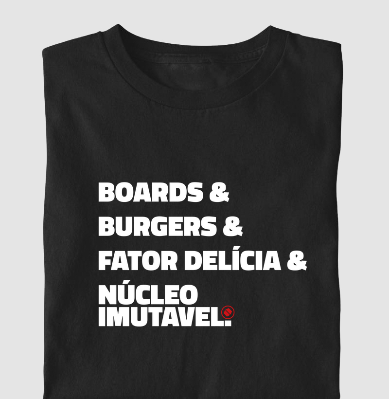 Boards & Burgers Bordões