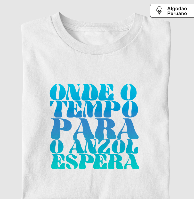 Onde o tempo para, o anzol espera.