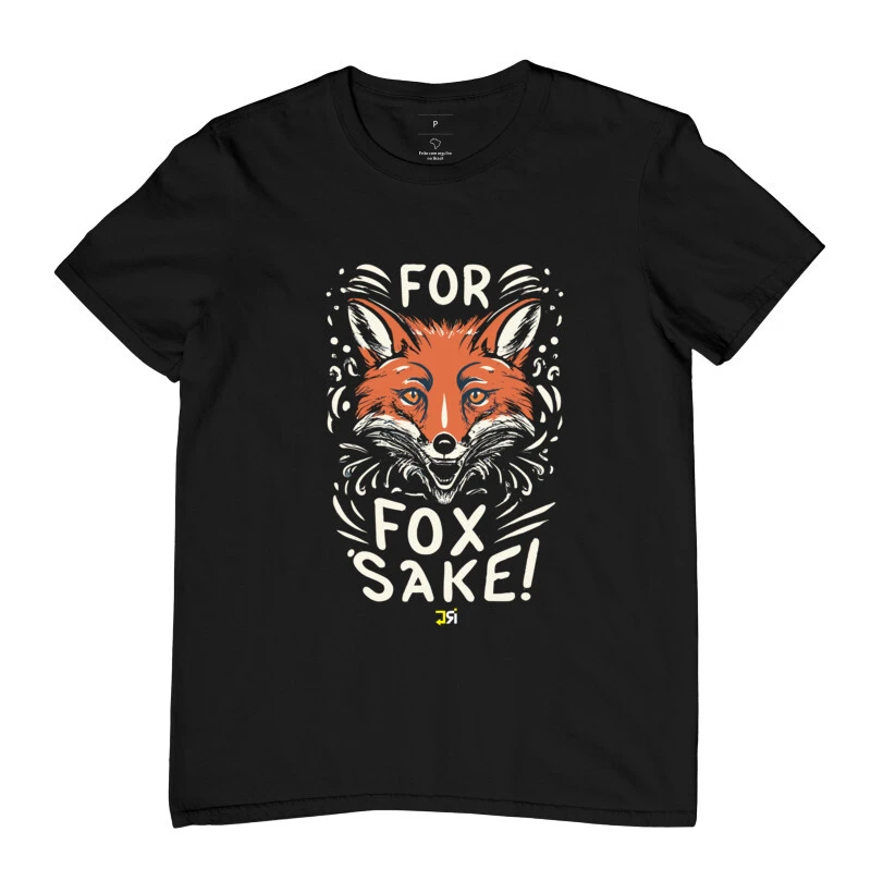 CAMISETA FOX SAKE - RIB - MASCULINA E FEMININA