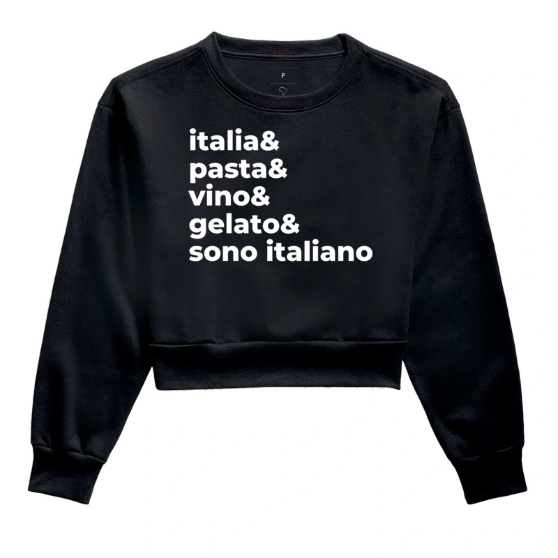 Italia, pasta, vino, gelato e sono italiano 