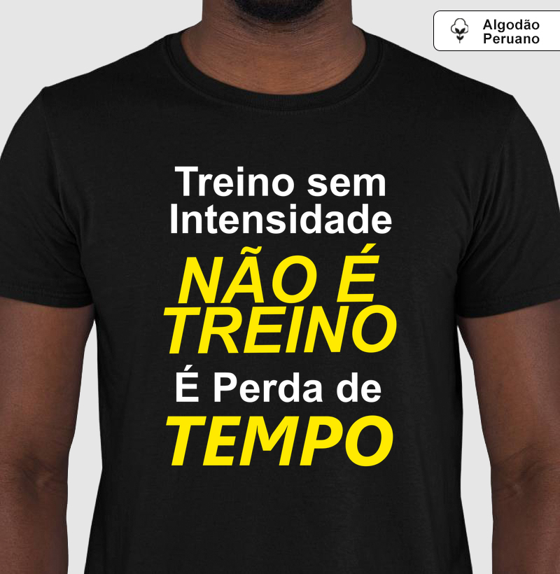 Camiseta Algodão Peruano Intensidade