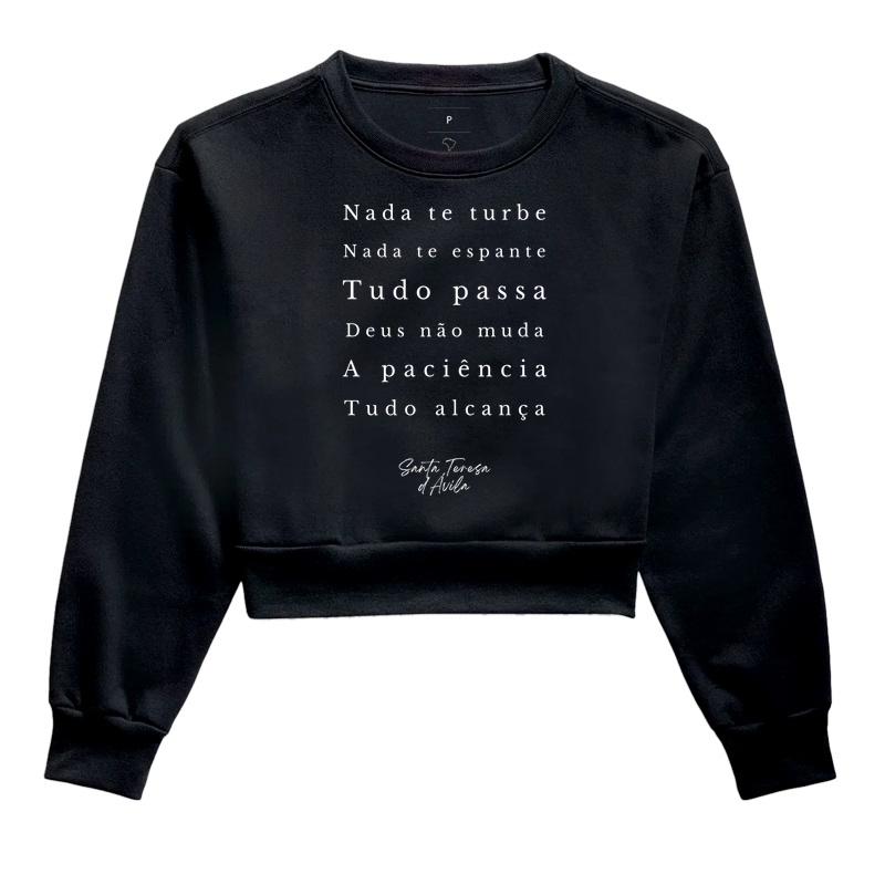 Camiseta Católica – Nada te Turbe – Santa Teresa d’Ávila