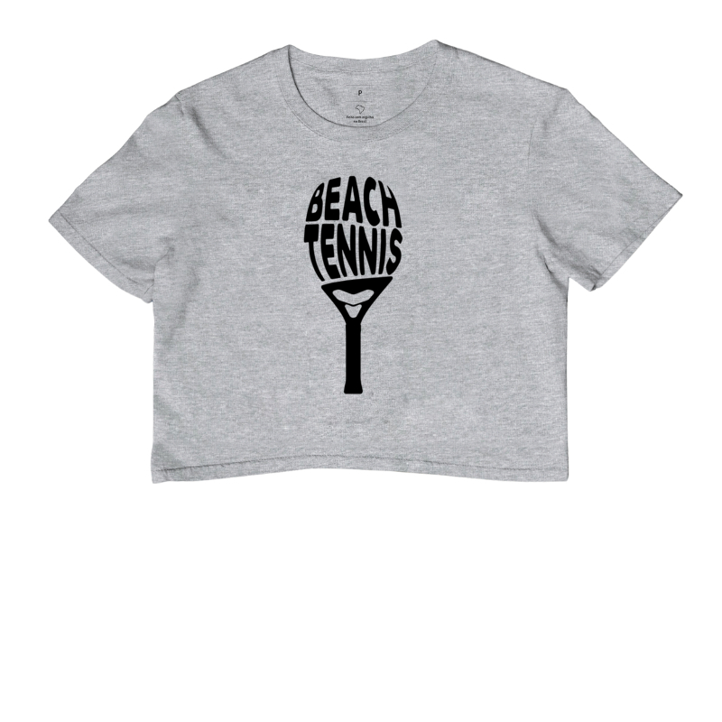 Camiseta Cropped BT Raquete