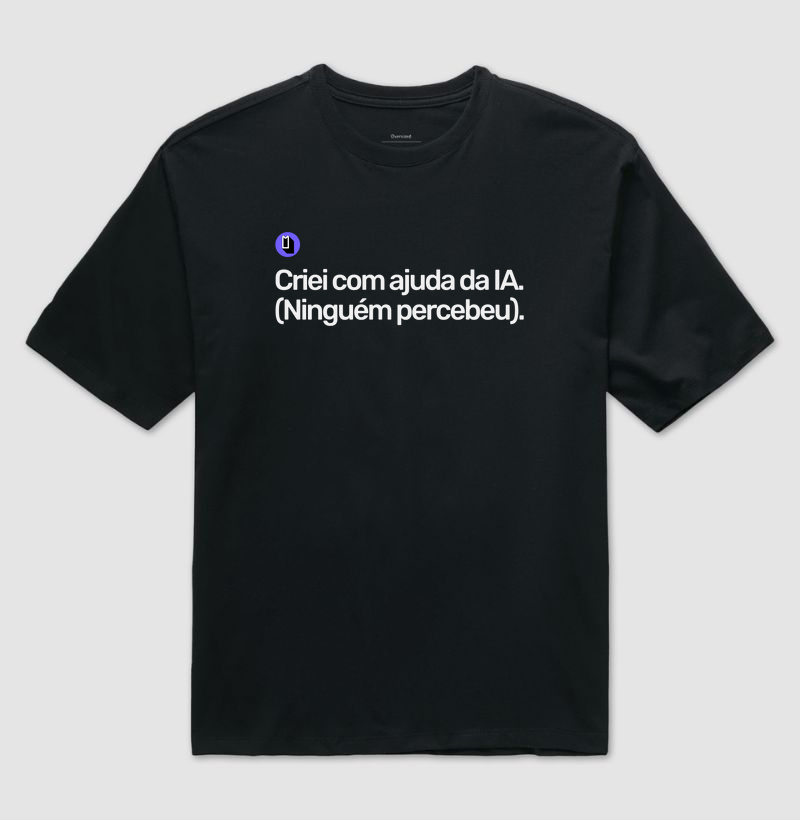 Crie com ajuda da IA.