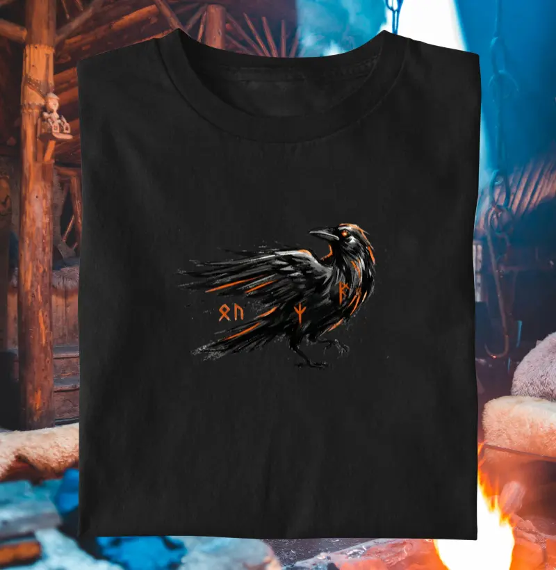 Corvo Rúnico – Olhos de Odin