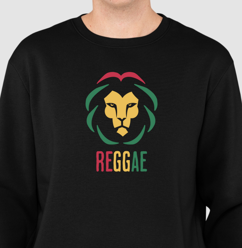 Moletom Slim “Lion Reggae”