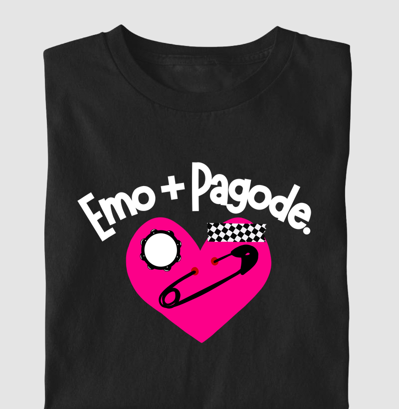 CAMISETA EMO+PAGODE