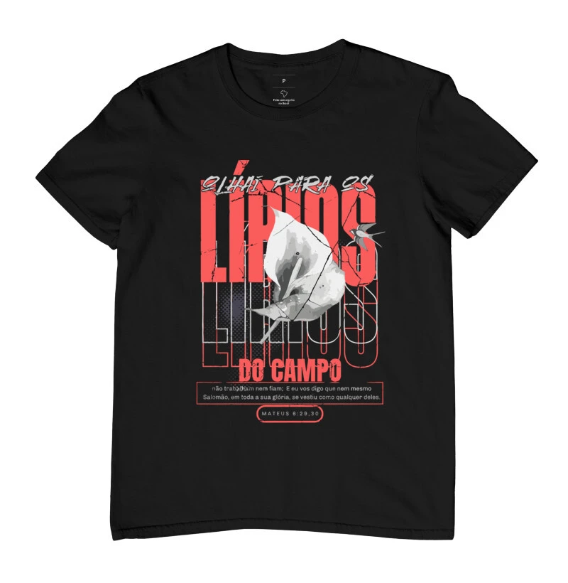 Camiseta Lírios