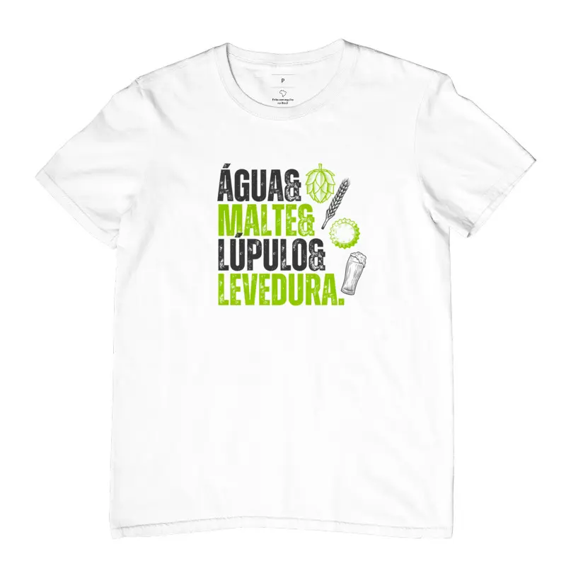 Água & Malte & Lúpulo & Levedura