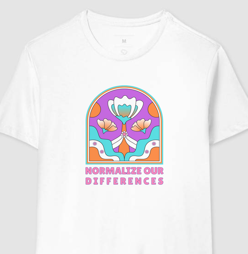 Camiseta Normalize our Differences